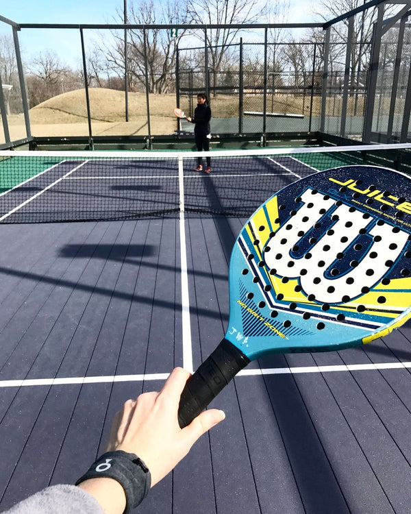 Secure your wedding rings during tennis
