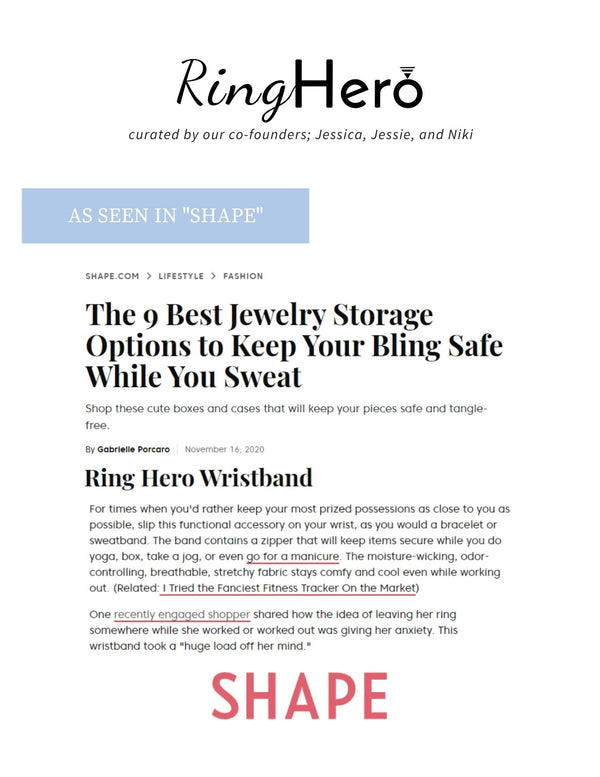 Did you see our FEATURE in SHAPE? - RingHero
