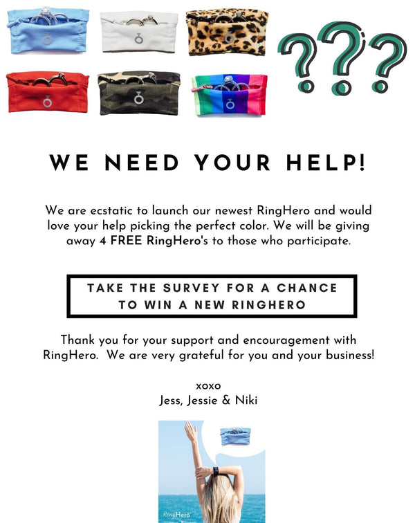 Exciting News: we are launching a new color for RingHero, and we need your help! - RingHero