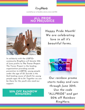 🌈 20% off Rainbow RingHero 🌈