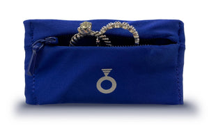 stylish wristband with secure zippered pocket
