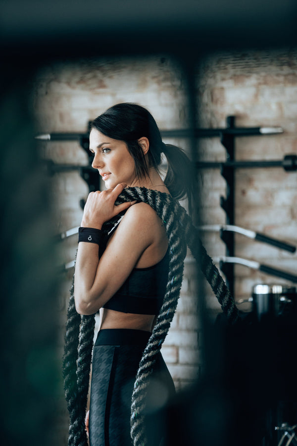 CrossFit wristband ring holder