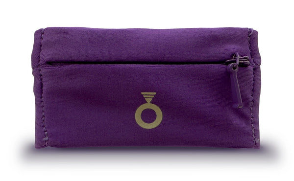 Ultra Violet - RingHero™ | The Ultimate Wristband Ring Holder & Secure Zipper Pocket - RingHero