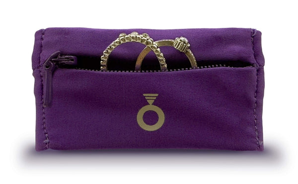 Ultra Violet - RingHero™ | The Ultimate Wristband Ring Holder & Secure Zipper Pocket - RingHero
